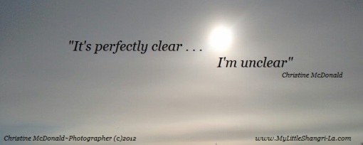 Perfectly-Clear-I'm-Unclear-Christine-McDonald-Photographer